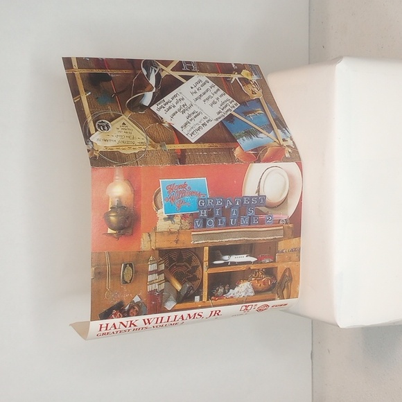 Hank Williams Jr greatest Hits Volume 2 vintage cassette tape Warner Bros record - Picture 7 of 9